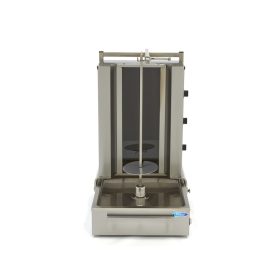 Kebab grill elektromos - 3 égő - 40kg hús