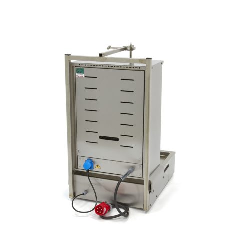 Kebab grill elektromos - 3 égő - 40kg hús