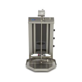 Kebab grill elektromos - 3 égő - 30kg hús