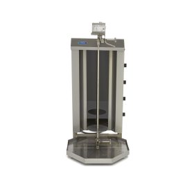 Kebab grill elektromos - 4 égővel - 50kg hús