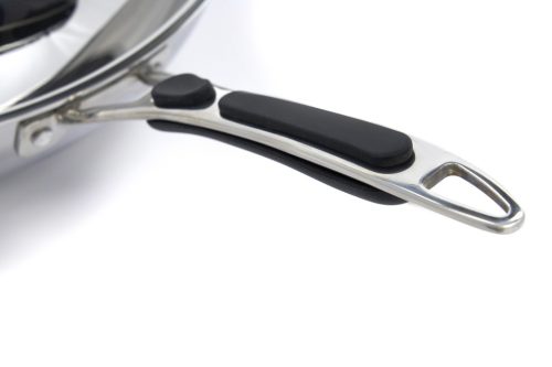 Rozsdamentes acél indukciós wok serpenyő