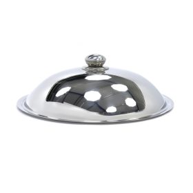 Rozsdamentes acél indukciós wok fedél