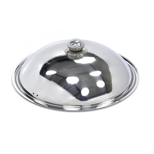 Rozsdamentes acél indukciós wok fedél