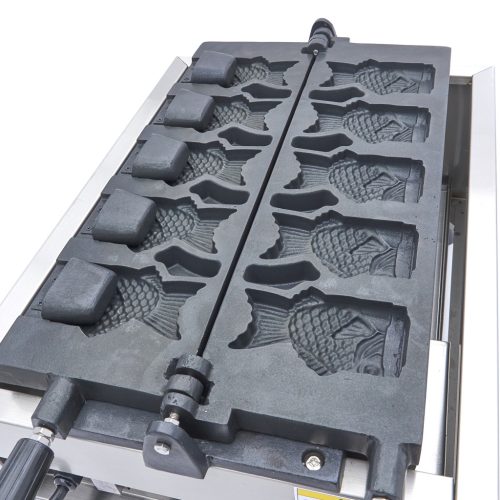 Gofri készítő - 5 Taiyaki / Hal formák