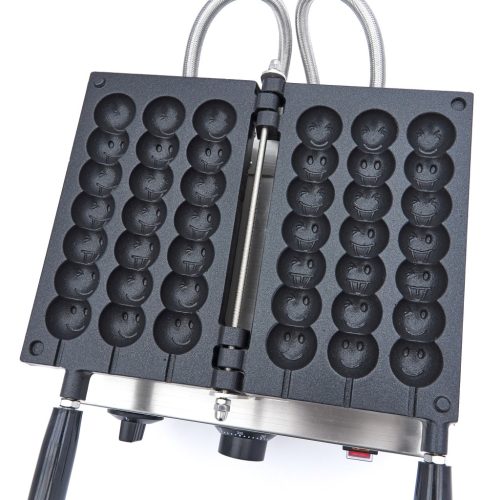 Gofrisütő - 3 Lollies - Emojik pálcikán