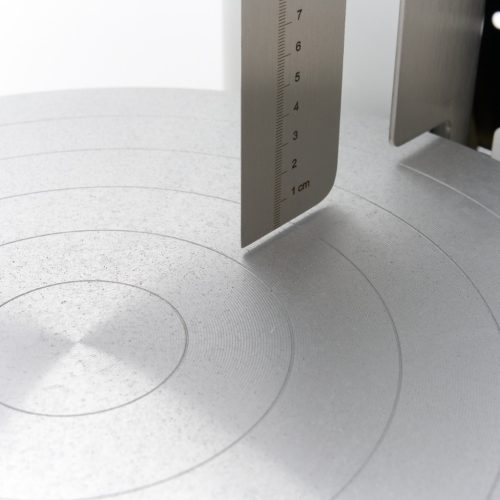 Tortadíszítő gép - Ø 36.4cm - fehér