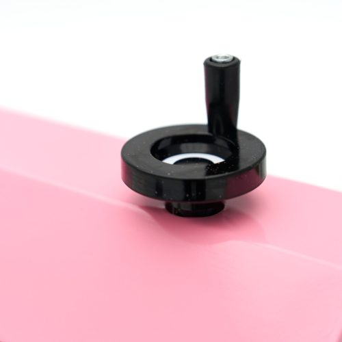 Tortadíszítő gép - Ø 36.4cm - rózsaszín