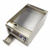 Kereskedelmi minőségű grillsütő sima - elektromos - egyszemélyes - 60cm mélységű