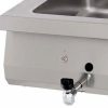 Nagy teljesítményű Bain Marie - gáz - Dupla egység - 70cm mély