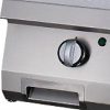 Nehéz grillsütő sima - gáz - egyszemélyes - 70cm mély