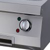 Nehéz sütőlap barázdált krómozott - elektromos - egyszemélyes - 70cm mélységű
