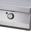 Nagy teherbírású grillsütő sima - elektromos - dupla egység - 70cm mélységű