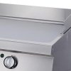 Nagy teherbírású grillsütő sima - elektromos - dupla egység - 70cm mélységű