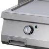 Nagy teherbírású grillsütő sima - elektromos - dupla egység - 70cm mélységű