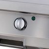 Nagy teljesítményű grillsütő sima - elektromos - egyszemélyes - 70cm mély