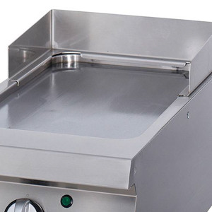 Nagy teljesítményű grillsütő sima - elektromos - egyszemélyes - 70cm mély