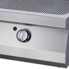 Nagy teherbírású grillező krómozott - elektromos - dupla egység - 70cm mélységben
