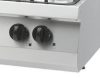 Heavy Duty főzőlap - 4 égő - kettős egység - 70 cm mély - 24 kW - gáz