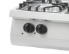 Heavy Duty főzőlap - 4 égő - kettős egység - 70 cm mély - 24 kW - gáz