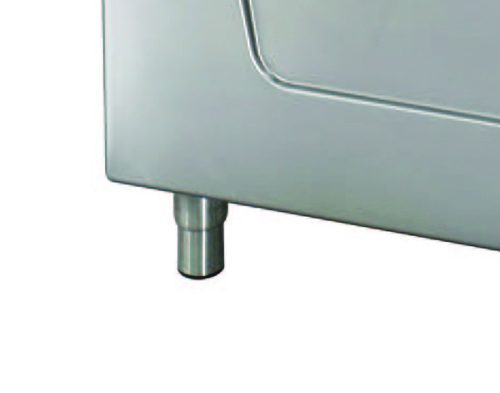 Heavy Duty tűzhely - 4 égő - kettős egység - 70 cm mély - 33 kW - gáz és elektromos sütővel