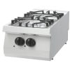 Heavy Duty főzőlap - 4 égő - egy egység - 70 cm mély - 13,5 kW - gáz