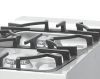 Heavy Duty főzőlap - 4 égő - egy egység - 70 cm mély - 15 kW - gáz