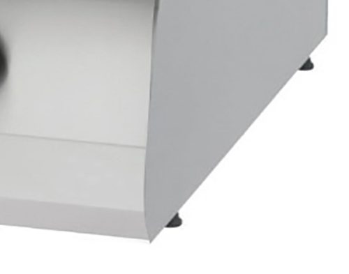 Heavy Duty főzőlap - 4 égő - egy egység - 70 cm mély - 15 kW - gáz