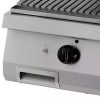 Nagy teherbírású lávakő grill - gáz - egyszemélyes - 70cm mélységű