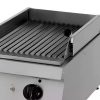 Nagy teherbírású lávakő grill - gáz - egyszemélyes - 70cm mélységű