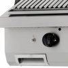 Nagy teherbírású lávakő grill - gáz - dupla egység - 70cm mélységű