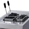 Nagy teljesítményű tésztafőző - 1 x 20L - Elektromos - Egyszemélyes - 70cm mélységű