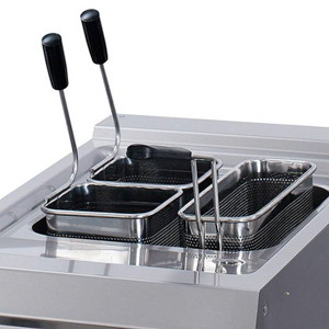 Nagy teljesítményű tésztafőző - 1 x 20L - Elektromos - Egyszemélyes - 70cm mélységű