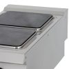 Prémium tűzhely - 2 égővel - Elektromos - egyszemélyes - 90cm mélységű