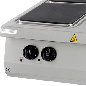 Prémium főzőlap - 4 égő - Dupla - 90 cm mély - Elektromos