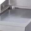 Prémium grillsütő sima - gáz - egyszemélyes - 90cm mélységű