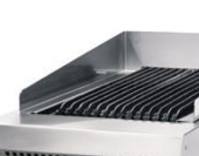 Premium Chargrill - 1 zónás - gáz - egyszemélyes - 90cm mélységű