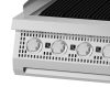 Premium Chargrill - 5 zónás - gáz - dupla egység - 90cm mélységű