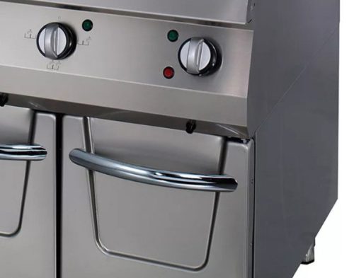 Prémium tésztafőző - Elektromos - 400V - Dupla egység - 90cm mélységű