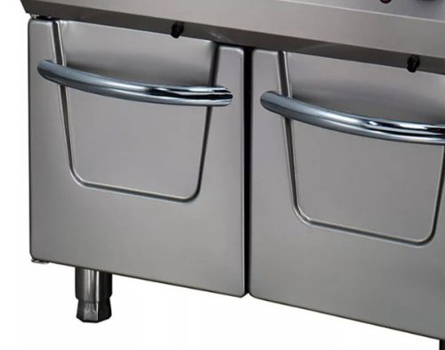 Prémium tésztafőző - Elektromos - 400V - Dupla egység - 90cm mélységű