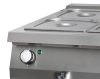 Prémium Bain Marie - Elektromos - Dupla egység - 90cm mély