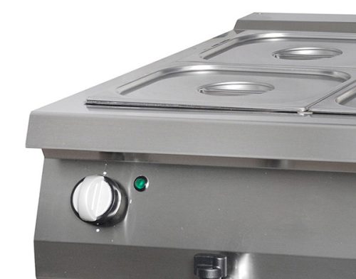 Prémium Bain Marie - Elektromos - Dupla egység - 90cm mély