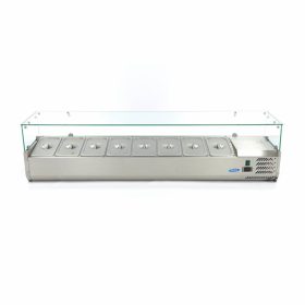   Előkészítő hűtőszekrény 180cm - 8 x 1/3 GN tárolására alkalmas