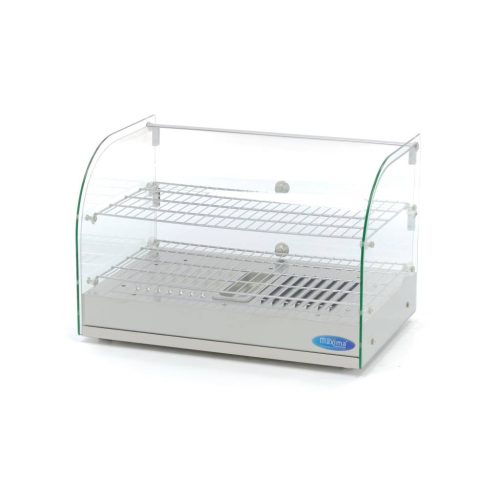 Fűtött élelmiszer kijelző 55cm - 2 polc - 45L