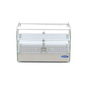 Fűtött ételvitrin 55cm - 2 polc - 50L