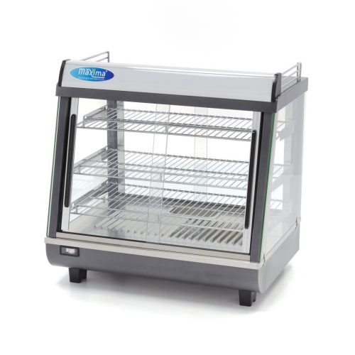 Fűtött ételvitrin 67,5cm - 3 polc - 96L