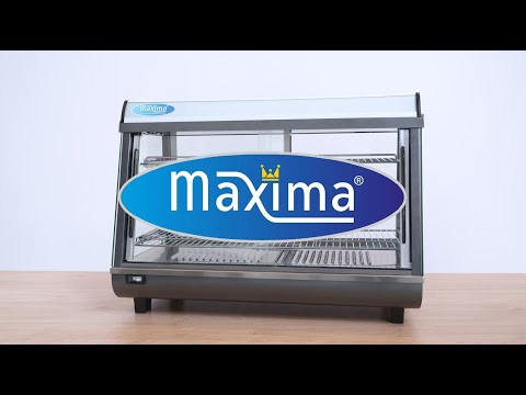 Fűtött ételvitrin 91,5cm - 3 polc - 136L