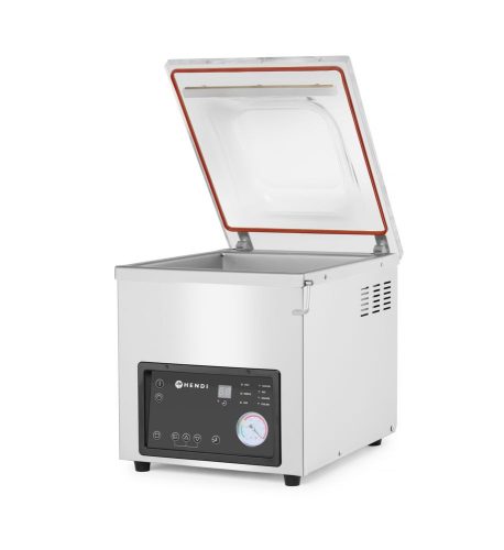 Kamrás vákuumcsomagoló gép , HENDI, , tömítő szalag 300 mm, 230V/370W, 380x503x(H)444mm