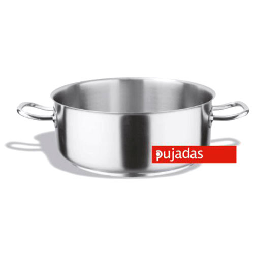 Rozsdamentes alacsony lábas, űrt.: 10 liter
